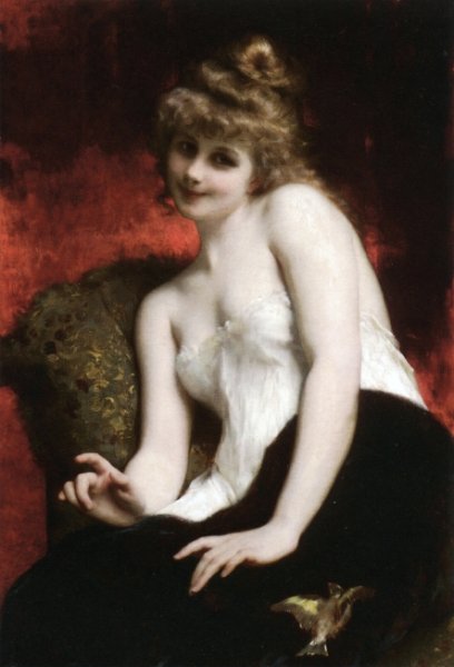Main Product Photo of A Young Beauty Painting by Etienne Adolphe Piot