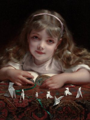 Origami Dreams by Etienne Adolphe Piot Oil Painting
