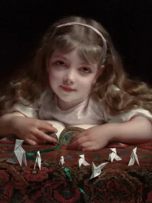Origami Dreams by Etienne Adolphe Piot Oil Painting