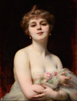 Printemps by Etienne Adolphe Piot Oil Painting