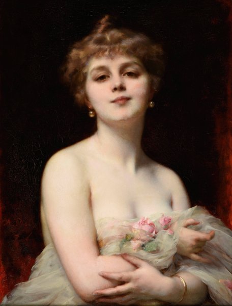 Main Product Photo of Printemps  Painting by Etienne Adolphe Piot