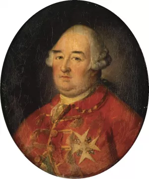 Louis-Philippe, Duke of Orl?ans (1725-1785) by Etienne-Barthelemy Garnier - Oil Painting Reproduction