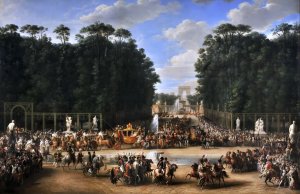 Napoleon and Marie-Louise in the Garden of the Tuileries, 2 April 1810