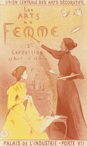 Arts De La Femme by Etienne Moreau-Nelaton Oil Painting