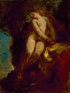 Andromeda by Eugene Delacroix Oil Painting