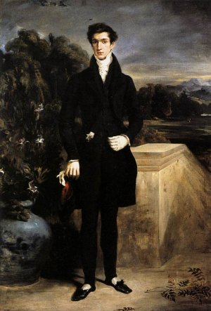 Louis-Auguste Schwiter by Eugene Delacroix Oil Painting