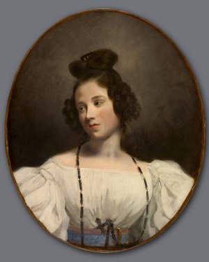 Mlle. Alexandrine-Julie de la Boutraye by Eugene Delacroix Oil Painting