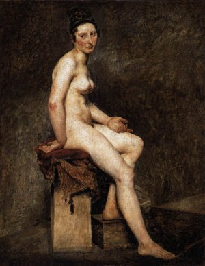 Mlle Rose Oil painting by Eugene Delacroix