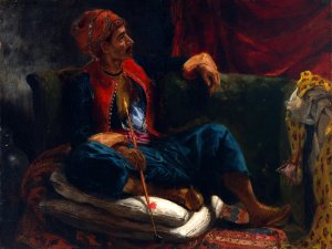 The Smoker by Eugene Delacroix Oil Painting