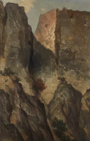 Cape Arkona by Eugen Bracht Oil Painting
