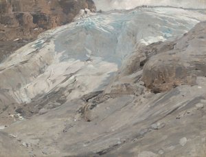 Der Madatschferner am Ortler by Eugen Bracht Oil Painting