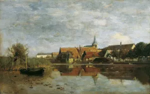 Ansicht von Giessen by Eugen Jettel Oil Painting