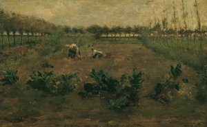 Feldarbeit by Eugen Jettel Oil Painting