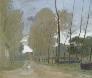 Motiv aus der Bretagne by Eugen Jettel Oil Painting
