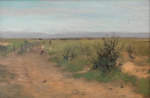Weidelandschaft by Eugen Jettel Oil Painting