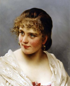Innocence by Eugen Von Blaas Oil Painting