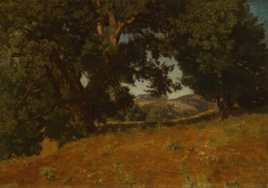 Landscape by Eugene Blery Oil Painting