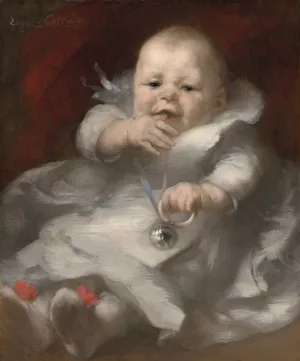 Arsene Carriere by Eugene Carriere Oil Painting