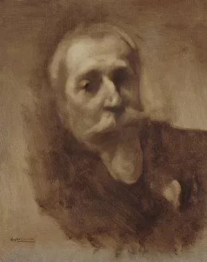 Portrait d'Anatole France by Eugene Carriere Oil Painting