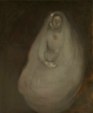 The First Communion Oil painting by Eugene Carriere