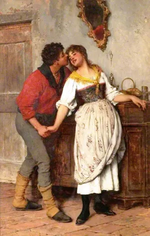 Accepted painting by Eugene De Blaas