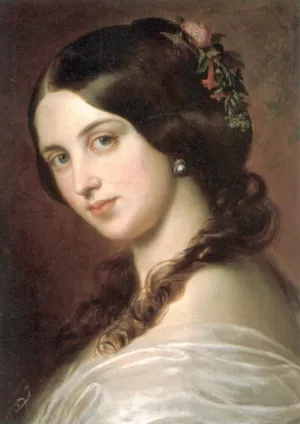 Madchenbildnis painting by Eugene De Blaas