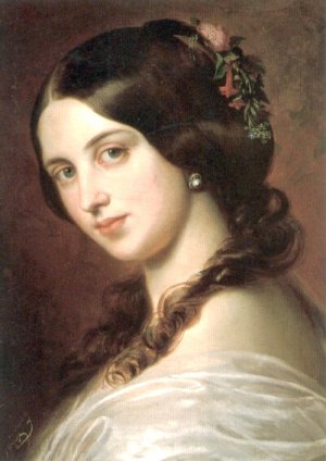 Portrait of a young girl