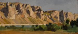 A View of Donzere by Eugene Fromentin A View of Donzere by Eugene Fromentin Oil Painting
