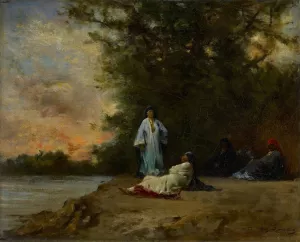 Upper Egypt, a Recollection by Eugene Fromentin Oil Painting