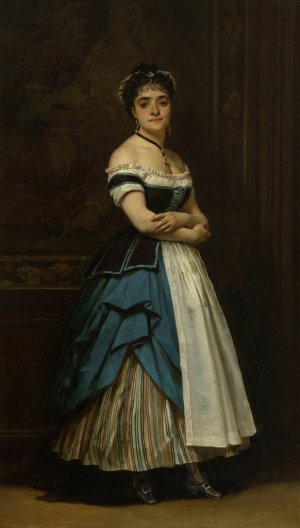 Dinah Felix by Eugene Giraud Oil Painting