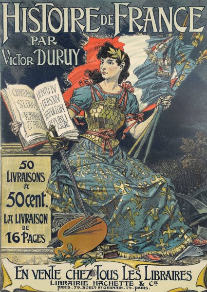 Main Product Photo of Histoire De France  Painting by Eugene Grasset
