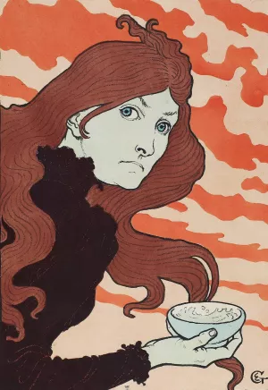 Vitrioleuse by Eugene Grasset Oil Painting