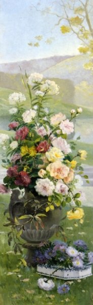 Main Product Photo of The Four Seasons: Autumn Painting by Eugene Henri Cauchois