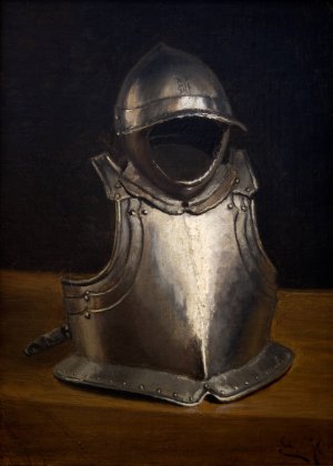 Armour and Helmet by Eugene Jansson Oil Painting
