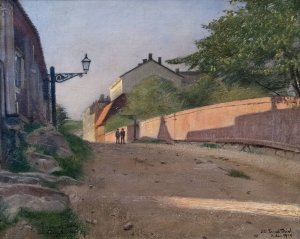 Dobelnsgatan by Eugene Jansson Oil Painting