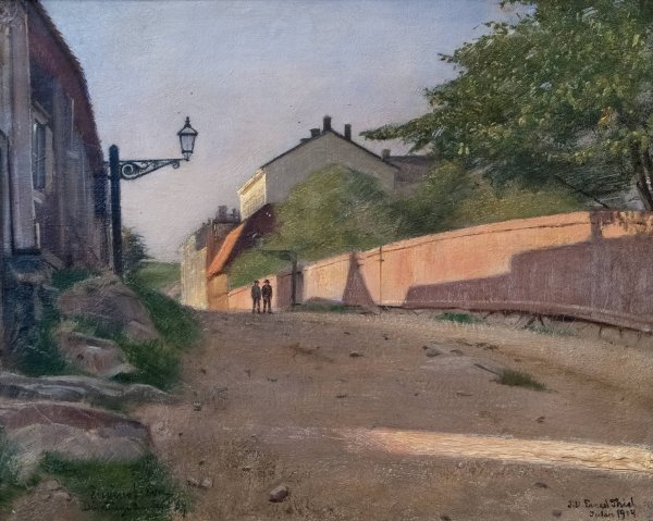 Dobelnsgatan  by Eugene Jansson - Hand-Painted Oil Painting Reproduction