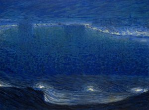 Nocturne by Eugene Jansson Oil Painting
