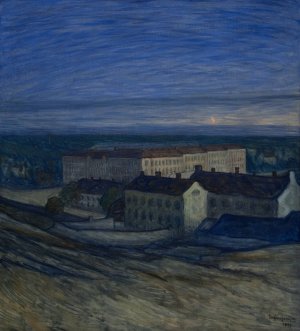 Outskirts by Eugene Jansson Oil Painting