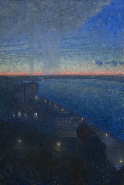 Soder Malarstrand  by Eugene Jansson - Hand-Painted Oil Painting Reproduction