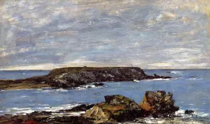 Camaret, Le Toulinguet by Eugene-Louis Boudin Oil Painting