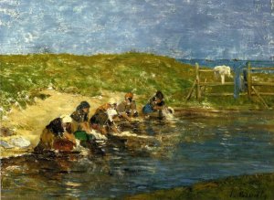 Laundresses by the Sea