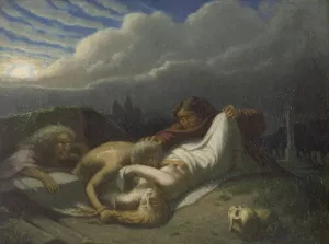 Ghouls Oil painting by Eugene Roger