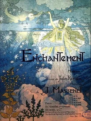 Enchantement by Eugene Samuel Grasset - Oil Painting Reproduction
