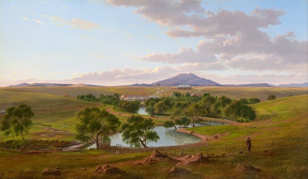 Main Product Photo of Yalla-y-Poora Painting by Eugene Von Guerard