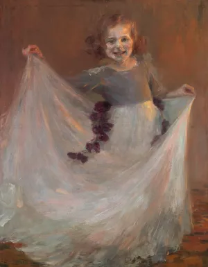 Kindertanz Oil painting by Eugenie Breithut-Munk