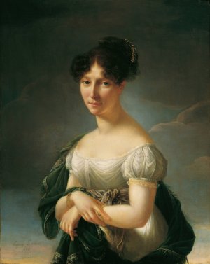 Damenbildnis by Eugenie Tripier-Le Franc Oil Painting