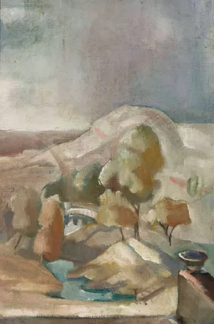 Landscape by Eugeniusz Zak Oil Painting