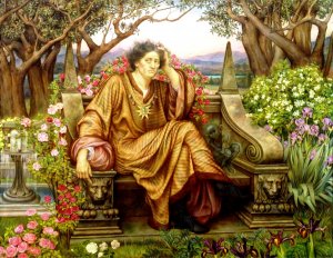 A Soul in Hell Oil painting by Evelyn De Morgan