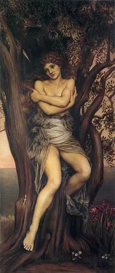 Dryad by Evelyn De Morgan - Oil Painting Reproduction