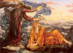 Earthbound by Evelyn De Morgan - Oil Painting Reproduction